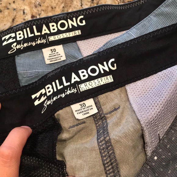 Billabong submersibles crossfire men’s bundle - Picture 7 of 8